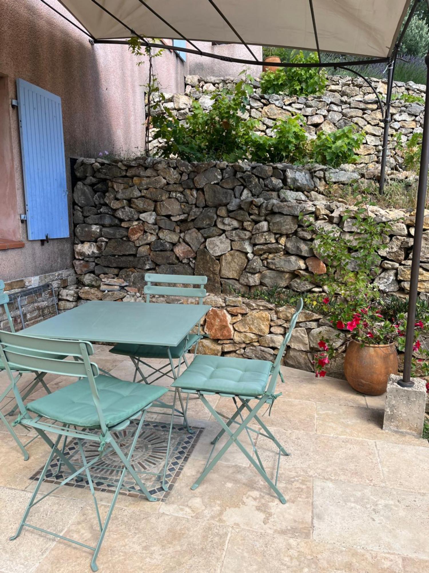 Hauteurs De Toulon : Charmant Studio Piscine Exterior foto